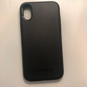 iPhone X or xs black otter box